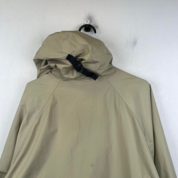 Vintage L.L.Bean GoreTex StomAway Tan Rain Jacket Size L - Picture 4 of 8